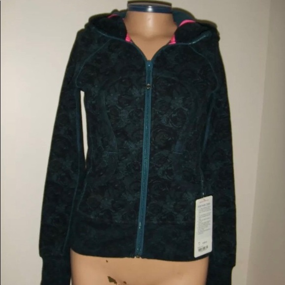 Lululemon Scuba Hoodie Women Size 4 =XS Rose Alberta Lake New with Tag - Picture 2 of 9